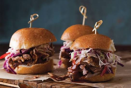 Smoked Pulled Pork Sliders